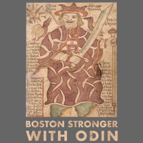 Boston Stronger with Odin - Men's Premium T-Shirt