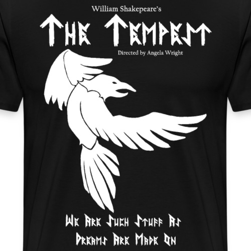 The Tempest - White Design - Men's Premium T-Shirt