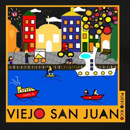 Viejo San Juan - Men's Premium T-Shirt