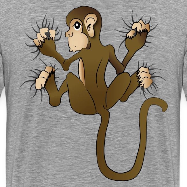 Monkey on my Back Long Sleeve Shirts