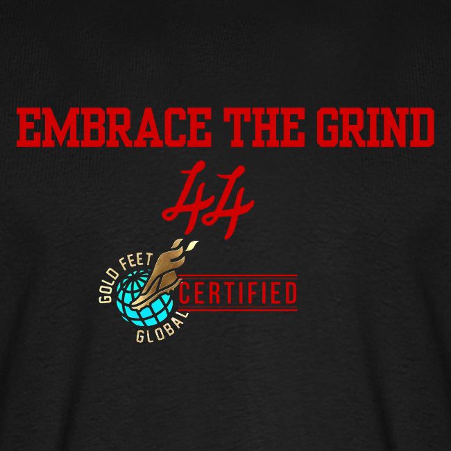 Embrace The Grind - Daily Discipline (Red)