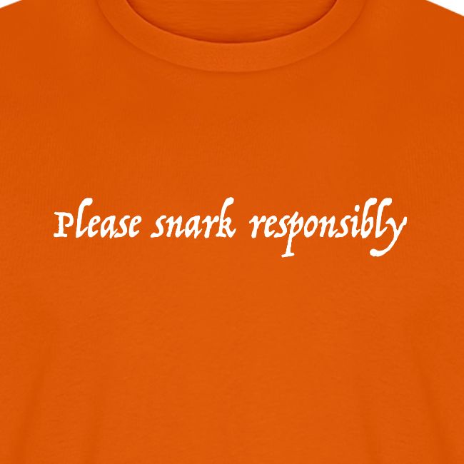snark responsibly png