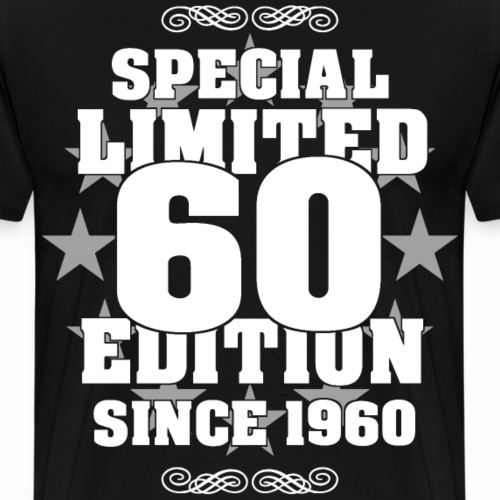 Cool Special Limited Edition Since 1960 Gift Ideas - Men's Premium T-Shirt