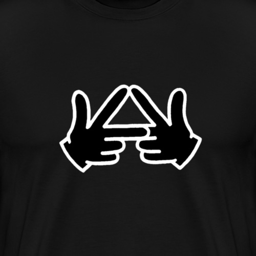 Inverse real logo - Men's Premium T-Shirt