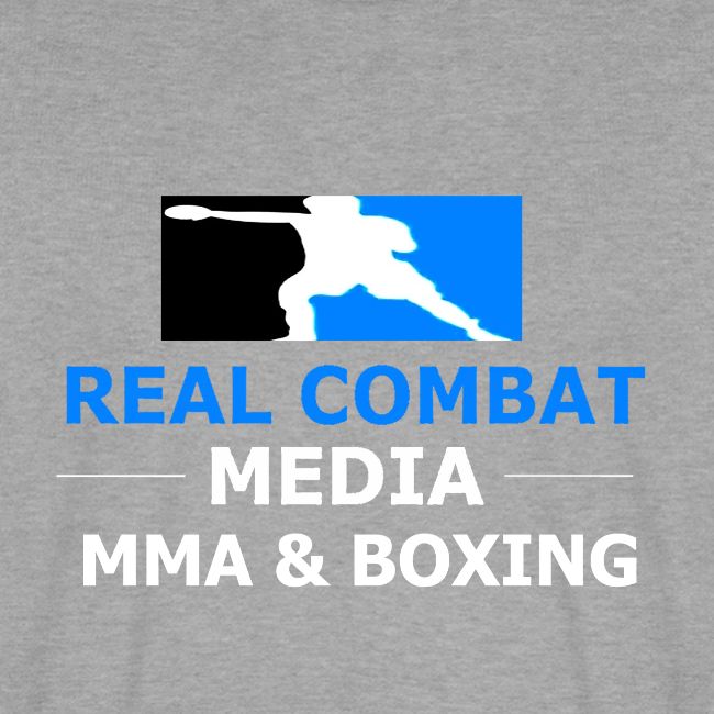 RCM MMA & BOXING Light Blue White Text