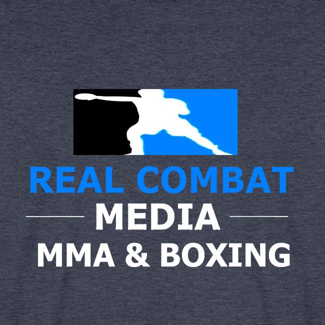 RCM MMA & BOXING Light Blue White Text