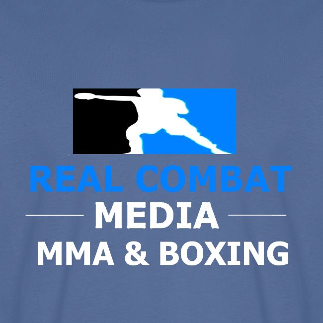 RCM MMA & BOXING Light Blue White Text