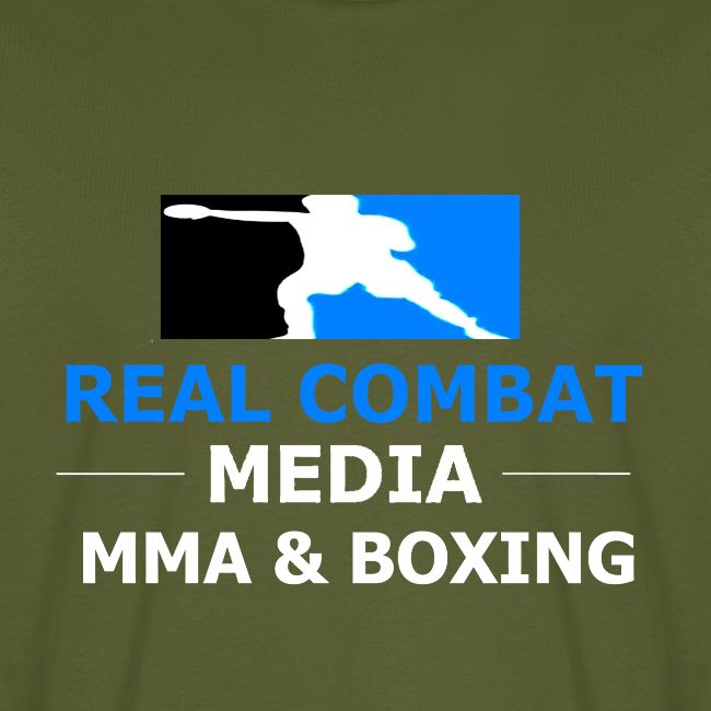 RCM MMA & BOXING Light Blue White Text