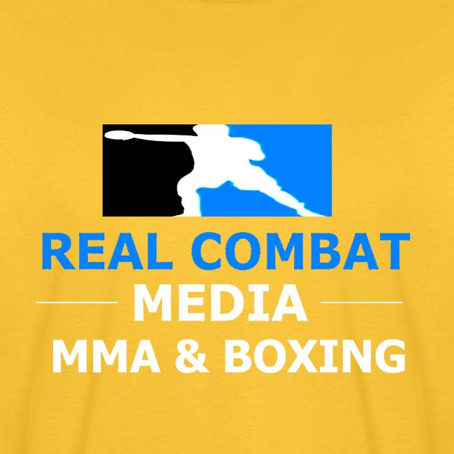 RCM MMA & BOXING Light Blue White Text