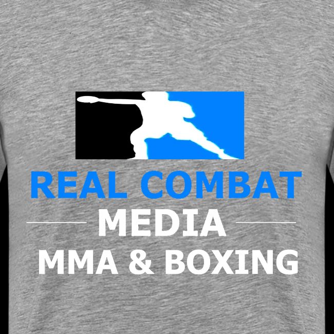 RCM MMA & BOXING Light Blue White Text