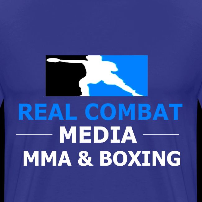 RCM MMA & BOXING Light Blue White Text