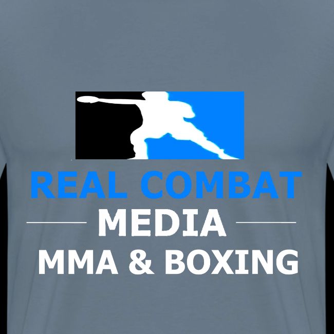 RCM MMA & BOXING Light Blue White Text