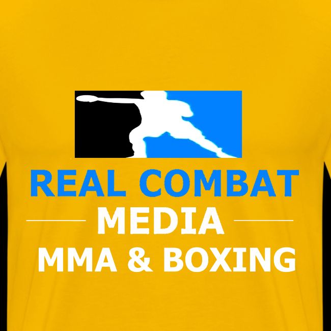 RCM MMA & BOXING Light Blue White Text