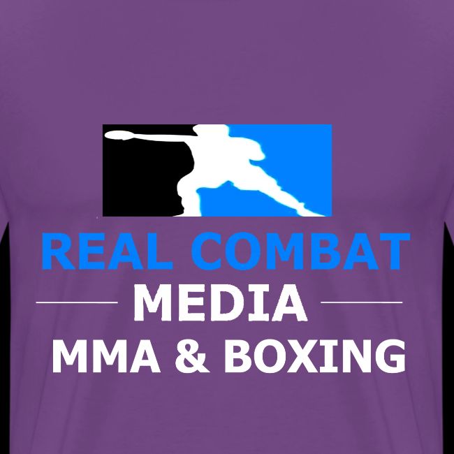 RCM MMA & BOXING Light Blue White Text