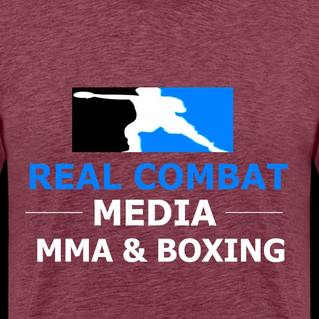 RCM MMA & BOXING Light Blue White Text