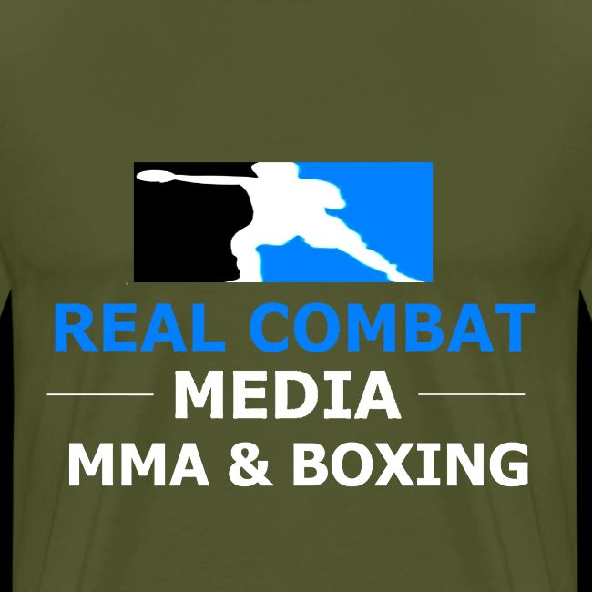 RCM MMA & BOXING Light Blue White Text