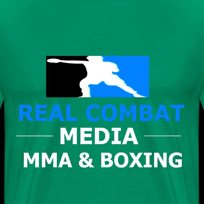 RCM MMA & BOXING Light Blue White Text