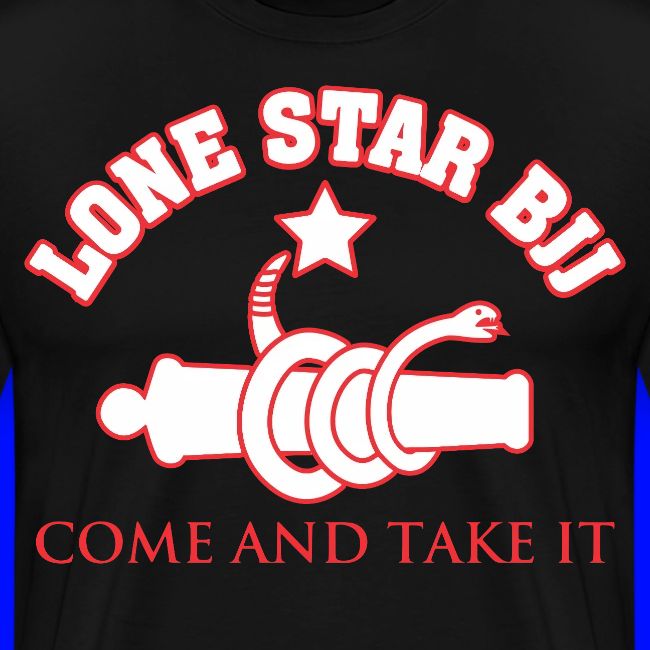 LONE STAR BRAZILIAN JIU-JITSU - Red and white