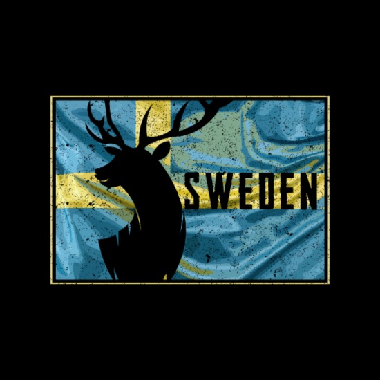 Sweden's Elk, The National Animal T-Shirt' Men's Premium T-Shirt |  Spreadshirt