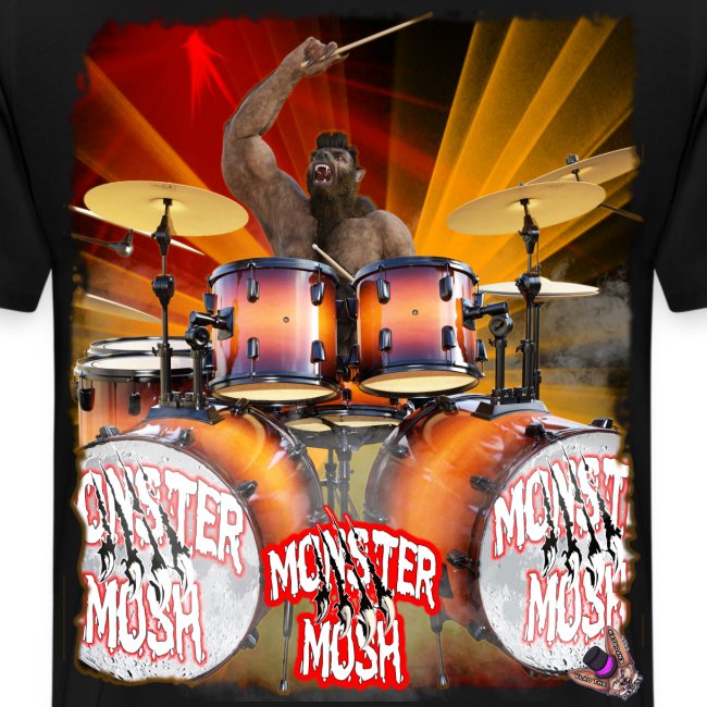 Monster Mosh Wolfman Drummer