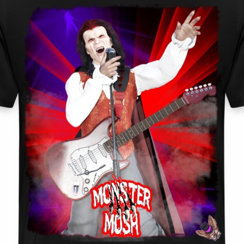 Monster Mosh Dracula Guitarist & Singer - Men's Premium T-Shirt