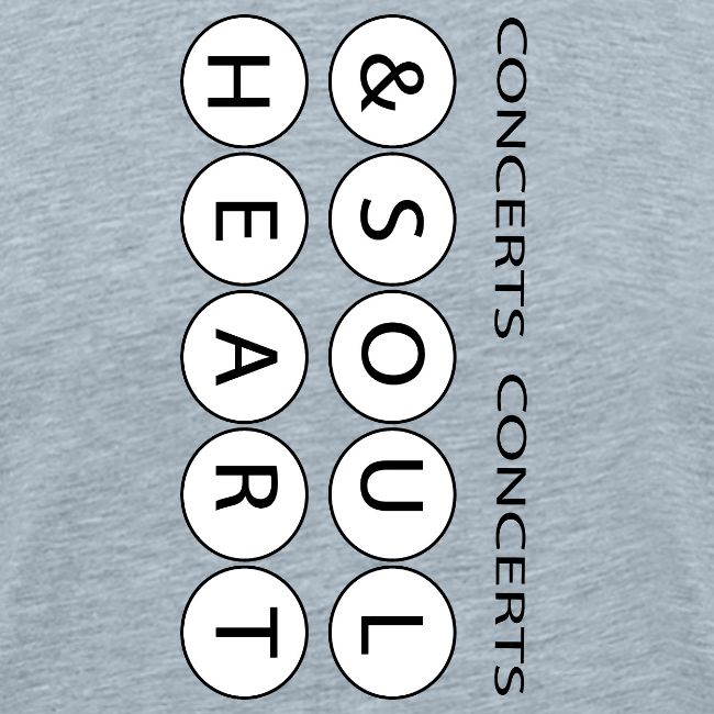 Heart Soul Concerts White Bubble flip