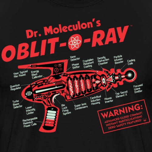 Dr. Moleculon's Oblit-O-Ray - Men's Premium T-Shirt