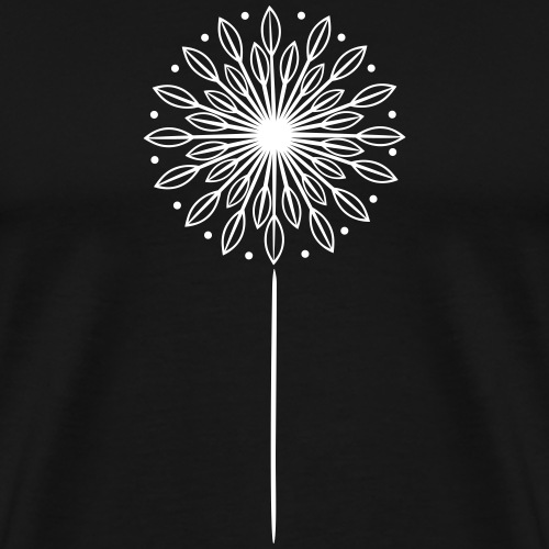 Dandelion flower - Men's Premium T-Shirt