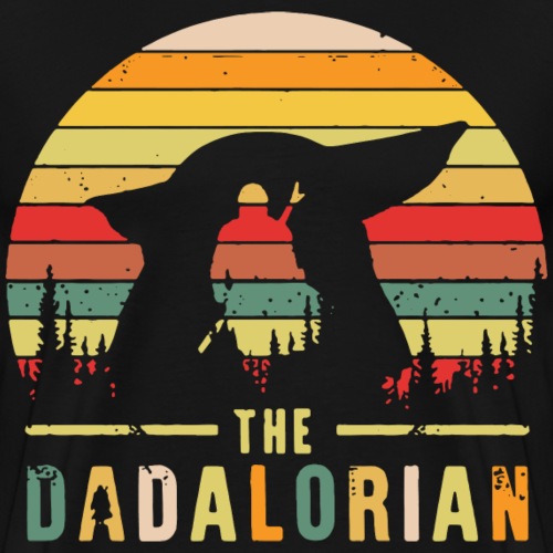 The Dadalorian Vintage - Men's Premium T-Shirt