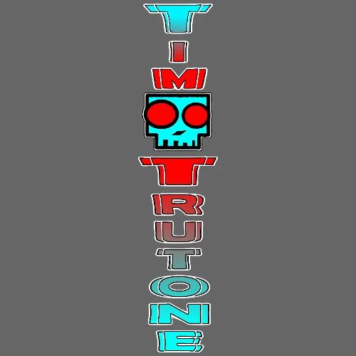 TT Vertical Text - Men's Premium T-Shirt