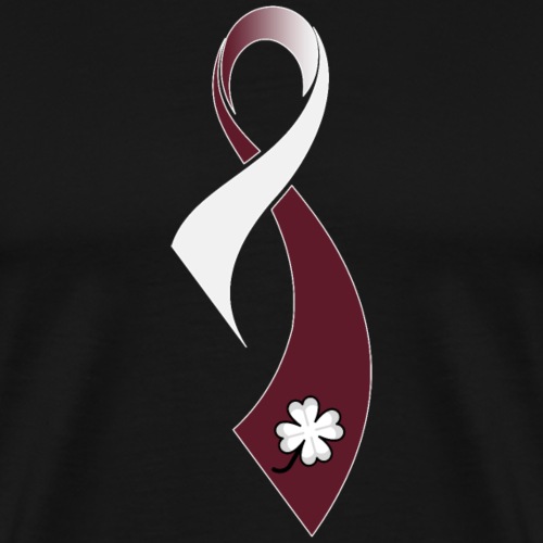 TB Head and Neck Cancer Awareness Ribbon - Men's Premium T-Shirt