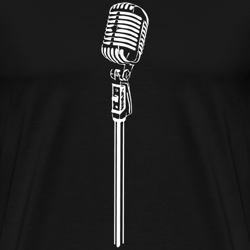 microphone - Men's Premium T-Shirt