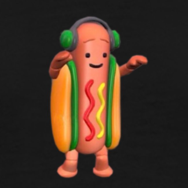 dancing hotdog