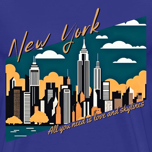 New York All you need is love and skylines