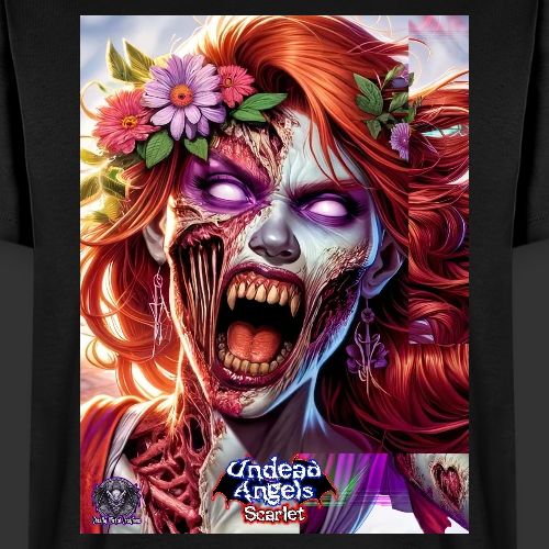 Undead Angels Scarlet Zombie Cupid (Z-004P2) - Men's Premium T-Shirt