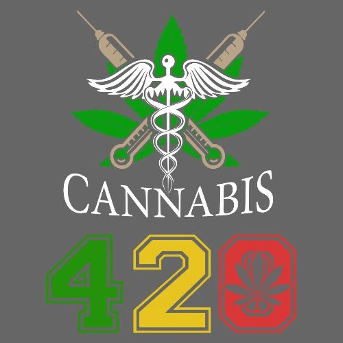 The Power of Herb Weed, Medical Use Herb Weed - Men's Premium T-Shirt