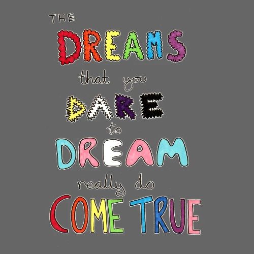 The Dreams That You Dare To Dream - Men's Premium T-Shirt