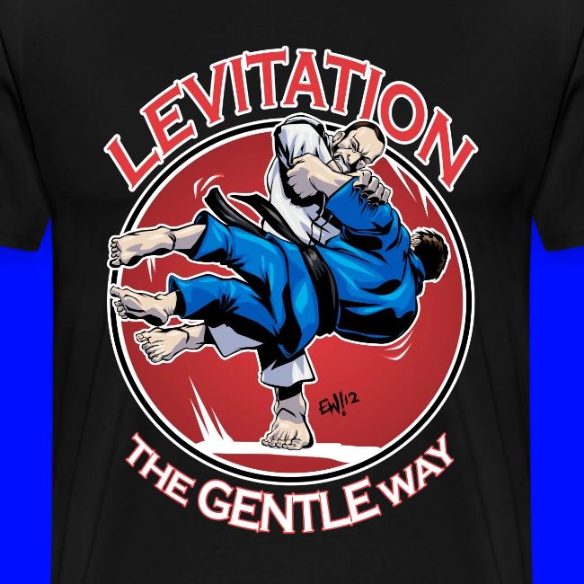 Judo Shirt - Levitation for dark shirt