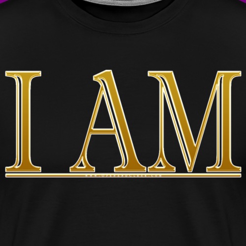 I AM - Gold - Men's Premium T-Shirt