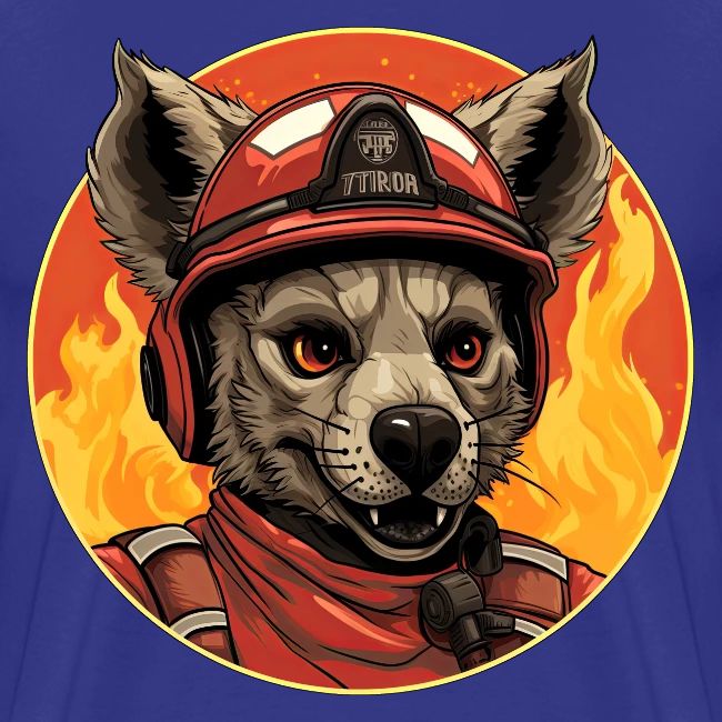 Firefighter hyena