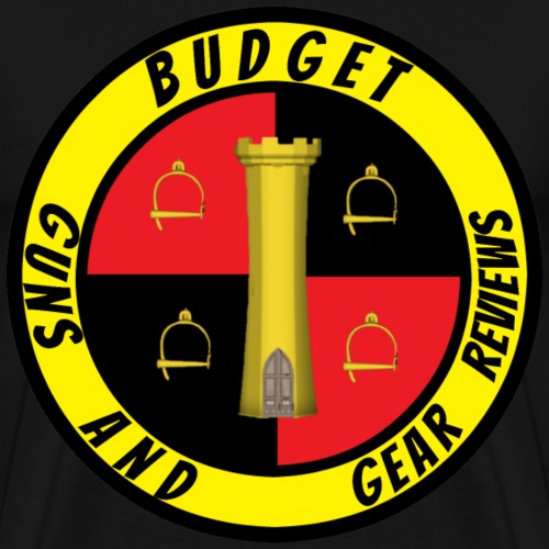 Budget Guns and Gear circle logo - Men's Premium T-Shirt