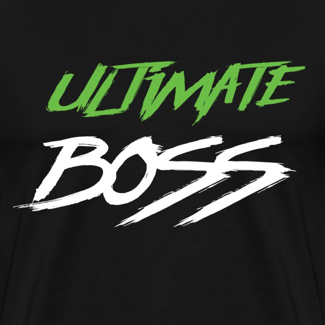 Ultimate Frisbee T-Shirt: Ultimate Boss - Dark