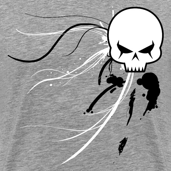 Cyber Skull Graffiti (Womens)