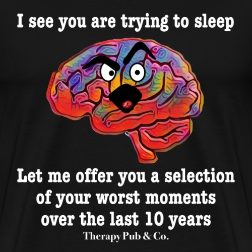 I See You Are Trying to Sleep - Men's Premium T-Shirt