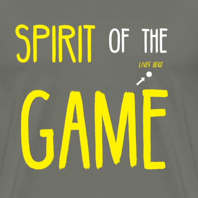Ultimate Frisbee T-Shirt: Spirit of the Game