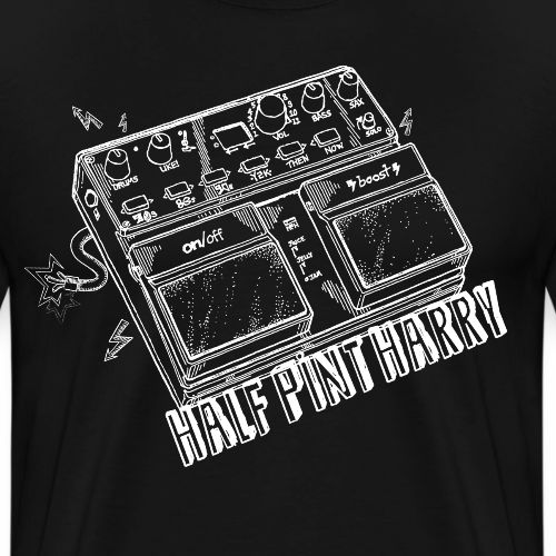 Half Pint Harry Sonic Wizardry - White - Men's Premium T-Shirt
