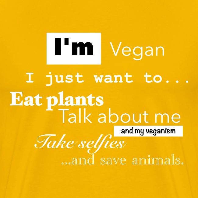 I'm a Vegan