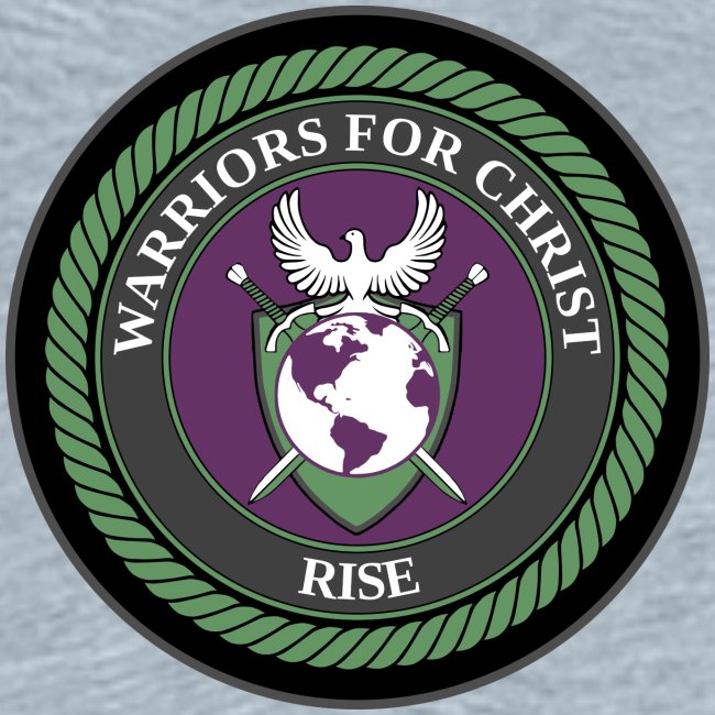 Warriors for Christ Rise Logo