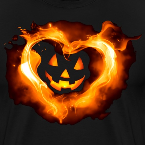 Halloween Heart - Men's Premium T-Shirt