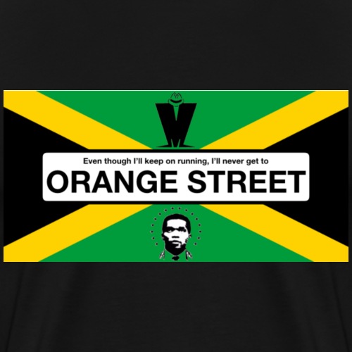 Orange Street JA - T-shirt premium pour hommes